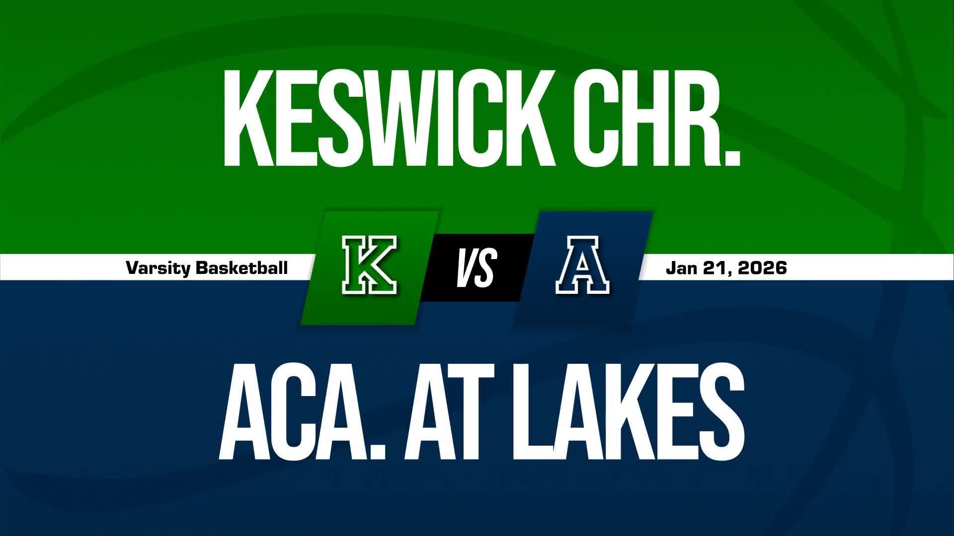 Basketball Recap: Keswick Christian Takes Loss Despite Strong  Performances from  Zach Bingham and  Grant Cook