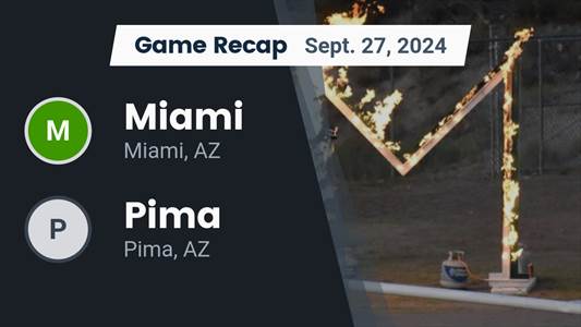 Football Recap: Pima's  Victory  on Friday Extends Winning Streak to Five