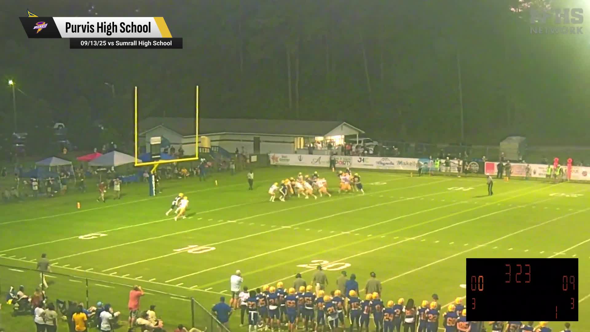 Football Recap: Purvis Skates Past Vancleave with Ease