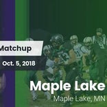 Football Game Recap: Maple Lake vs. Melrose