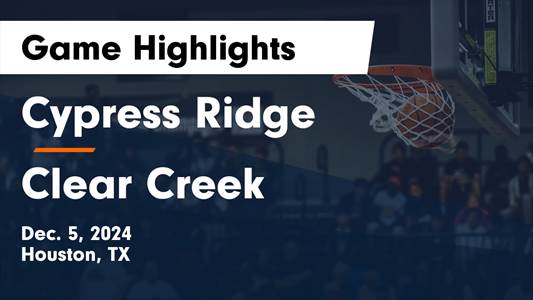 Basketball Recap: Cypress Ridge Takes a Loss