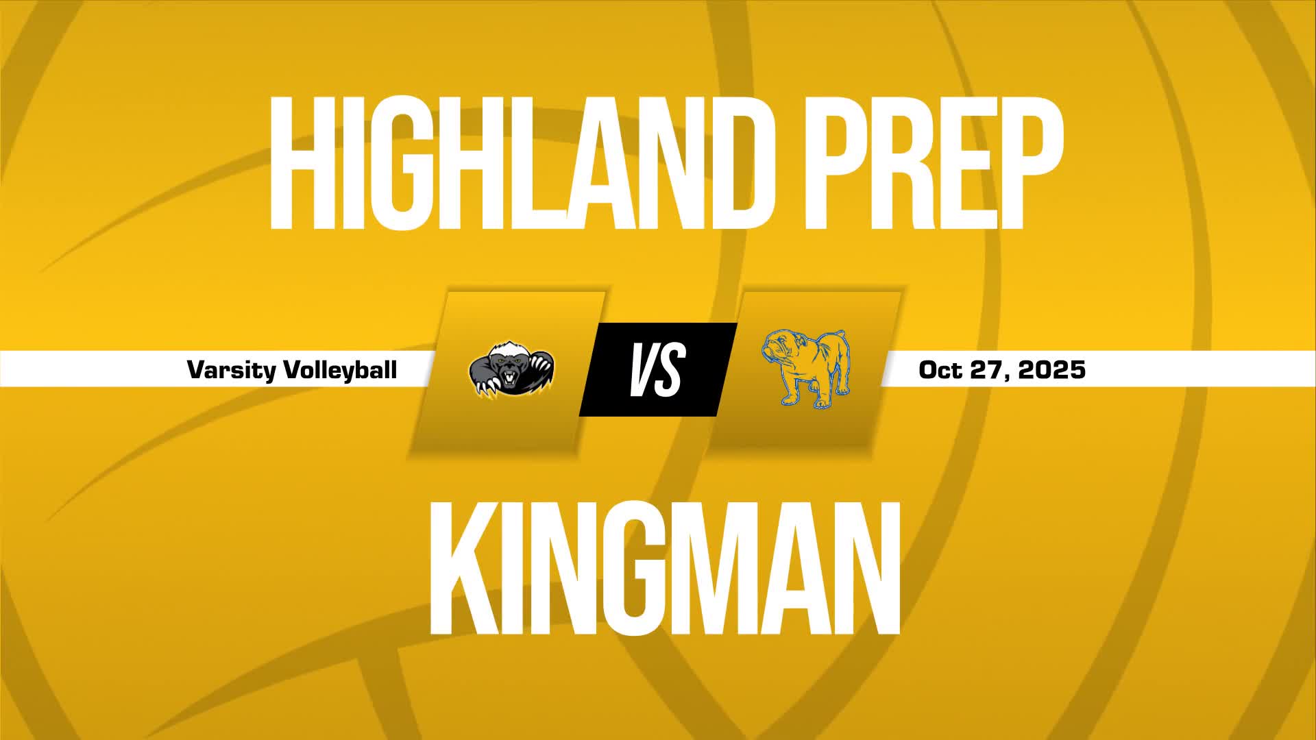 Volleyball Recap: Highland Prep Comes Up Short