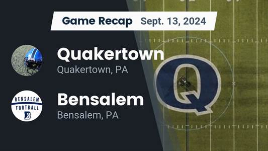 Football Game Preview: Quakertown Panthers vs. Council Rock South Golden Hawks