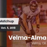 Football Game Recap: Velma-Alma vs. Apache