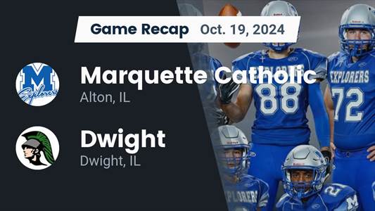 Football Recap: Dwight/Gardner-South Wilmington Piles Up the Points Against Momence