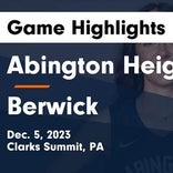 Berwick vs. Abington Heights