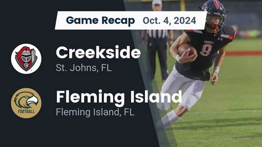 Football Recap: Creekside Find Success
