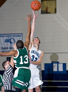 Kyle Gibson (33) of Franklin.