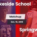 Football Game Recap: Lakeside School vs. Springwood