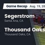 Football Game Preview: Segerstrom Jaguars vs. Garden Grove Argonauts