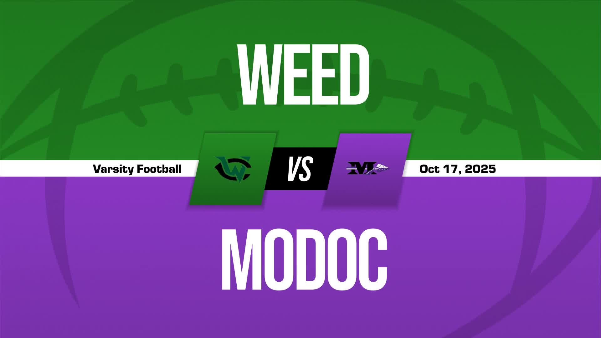 Football Game Preview: Modoc Braves vs. Mt. Shasta Bears + How To Watch