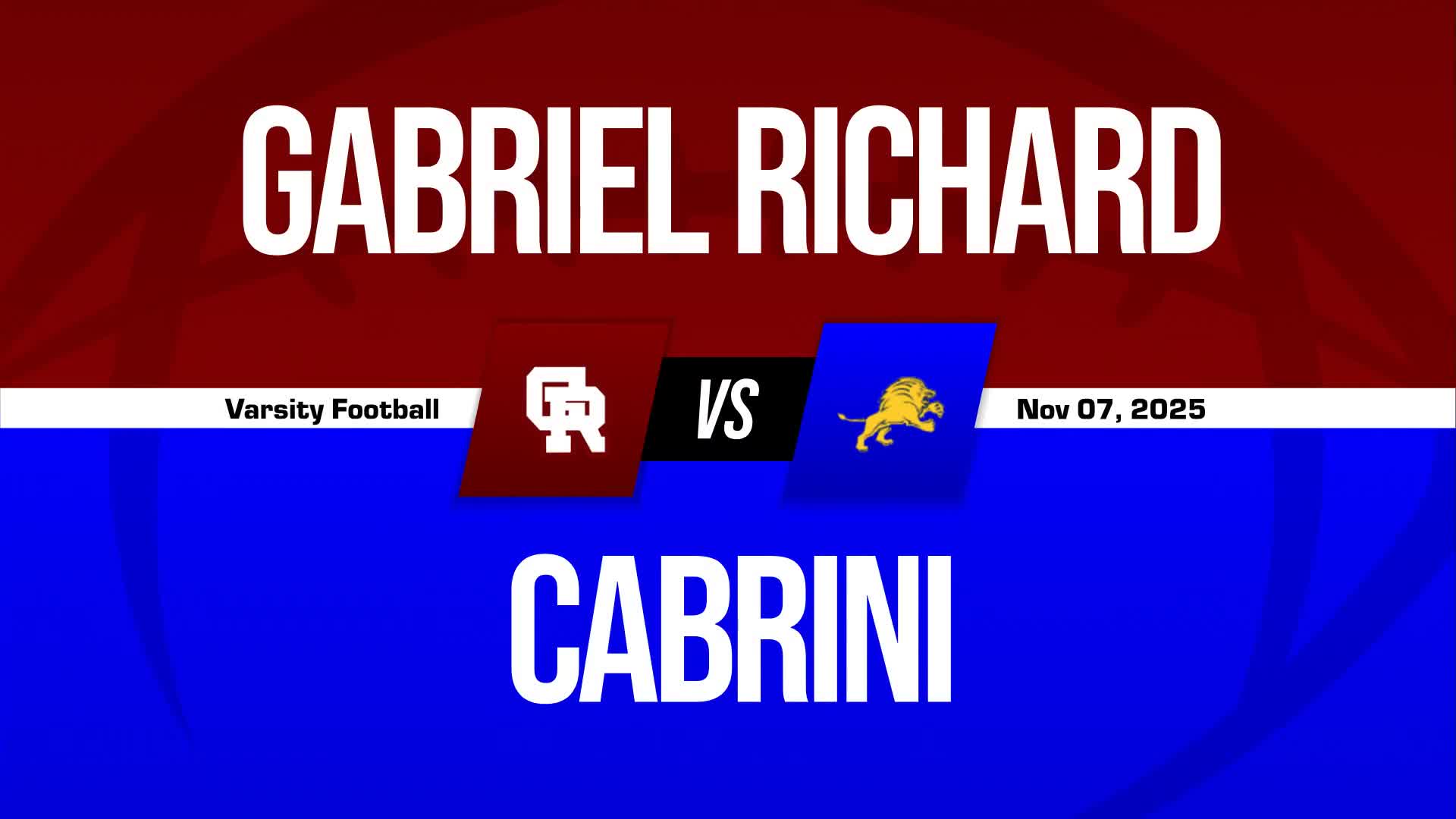Football Recap: Cabrini Takes Down Richard in a Playoff Battle + How To Watch