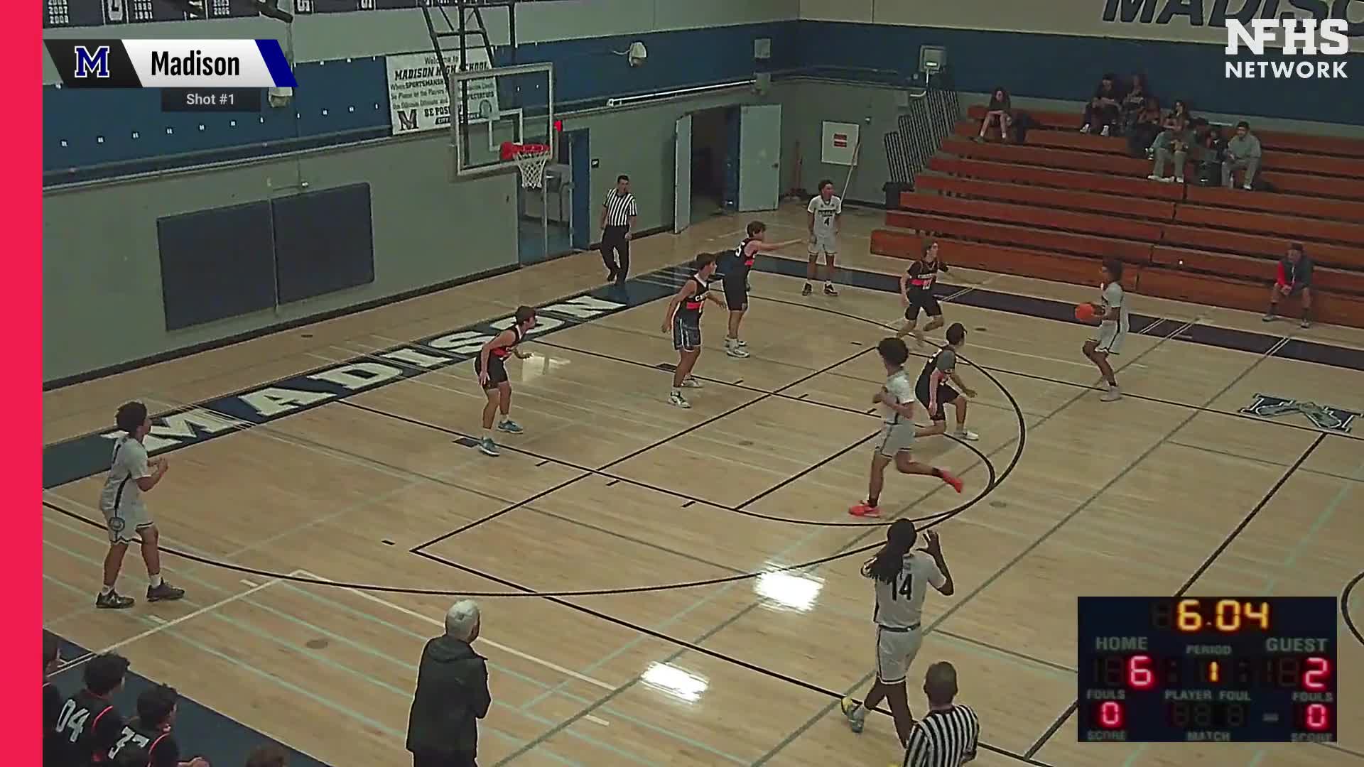 Basketball Recap: Madison Extends Winning Streak to Five