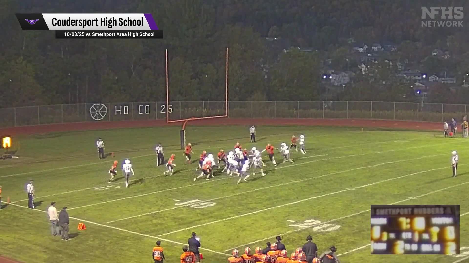 Football Recap: Coudersport Comes Up Short