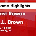 Basketball Game Recap: East Rowan Mustangs vs. West Rowan Falcons