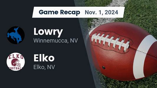 Football Recap: Elko Falls Despite Strong Effort from  Ethan Kra