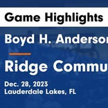 Boyd Anderson vs. Palm Beach Lakes