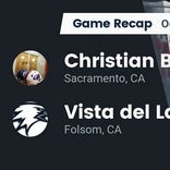 Football Game Recap: Christian Brothers Falcons vs. Vista del Lago Eagles