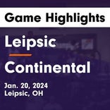 Leipsic piles up the points against Continental
