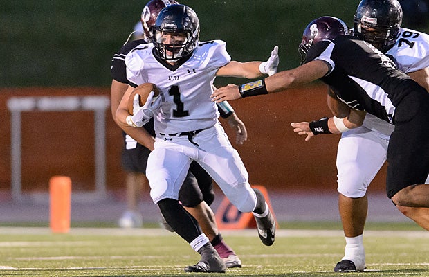 Mack Richards has developed into a big play threat for Alta, and commands the attention of the opposing defense.