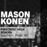 Mason Konen Game Report: @ Union Pines