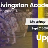 Football Game Recap: Livingston Academy vs. Upperman