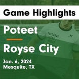 Poteet's win ends three-game losing streak at home