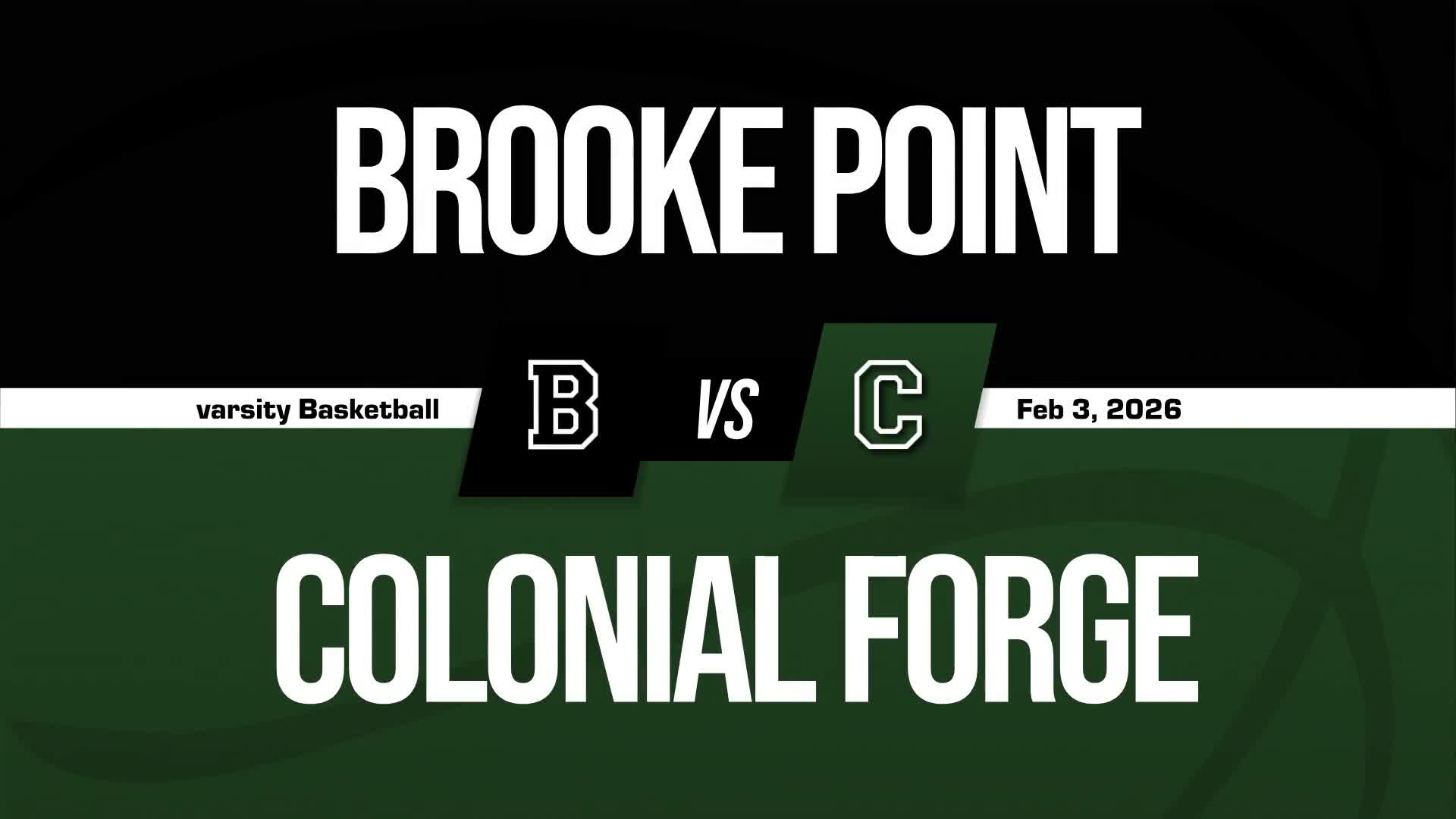 Basketball Recap: Brooke Point Snaps Three-Game Streak of Wins at Home + How To Watch