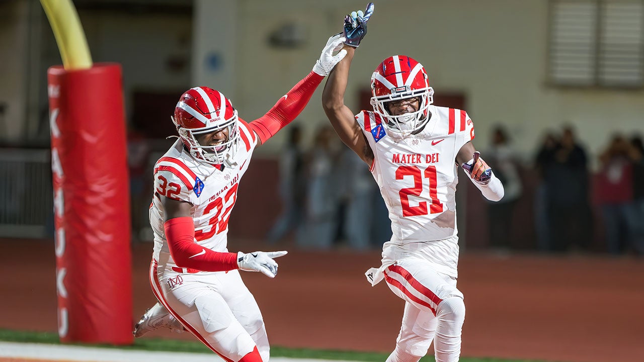 High school football rankings: No. 1 Mater Dei, No. 2 St. John Bosco set for huge MaxPreps Top 25 showdown