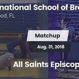 Football Game Recap: All Saints vs. International School of Brow