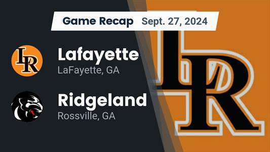 Football Game Preview: Ridgeland Panthers vs. Northwest Whitfield Bruins
