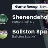 Shenendehowa vs. Ballston Spa