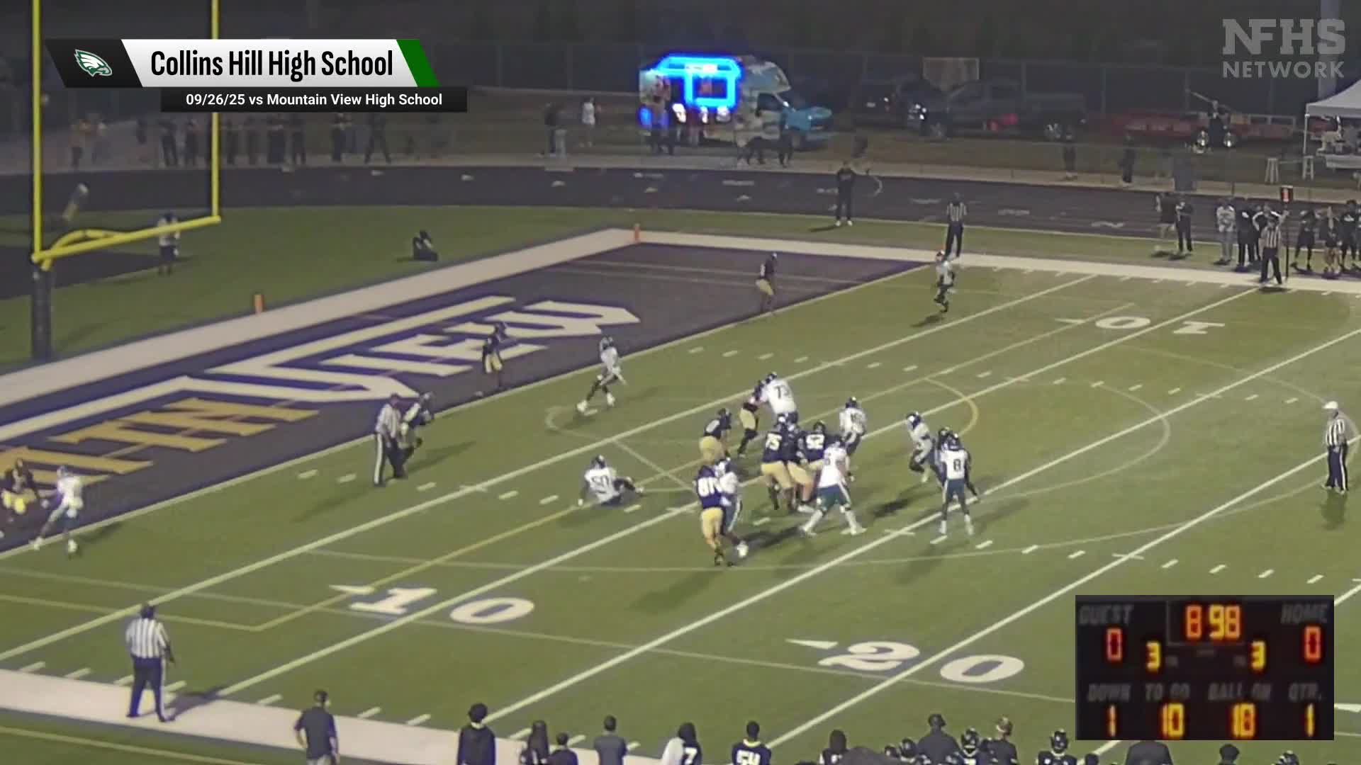 Football Recap: Discovery Comes Up Short