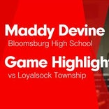 Softball Recap: Bloomsburg falls despite strong effort from  Madeline Devine