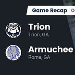 Football Game Recap: Armuchee Indians vs. Trion Bulldogs