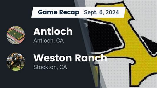 Football Recap: Antioch Triumphant Thanks to a Strong Effort fro