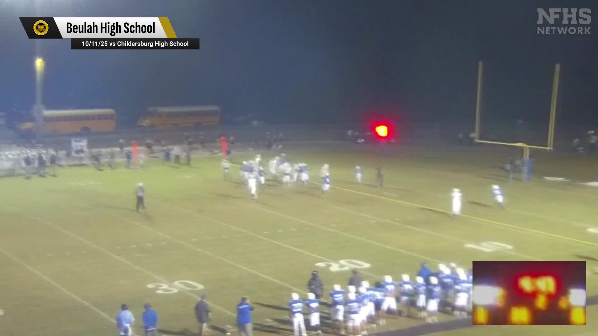 Football Recap: Beulah Has No Trouble Against Autauga Academy