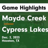 Cypress Lakes vs. Mayde Creek