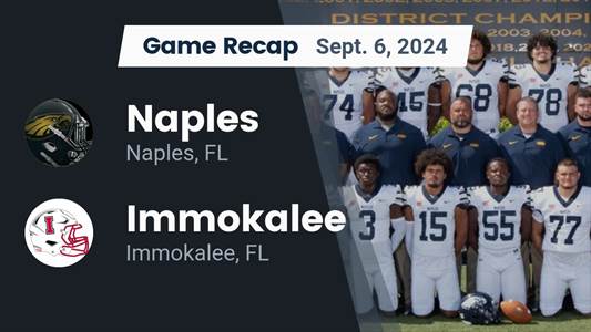 Football Game Preview: Immokalee Heads Out