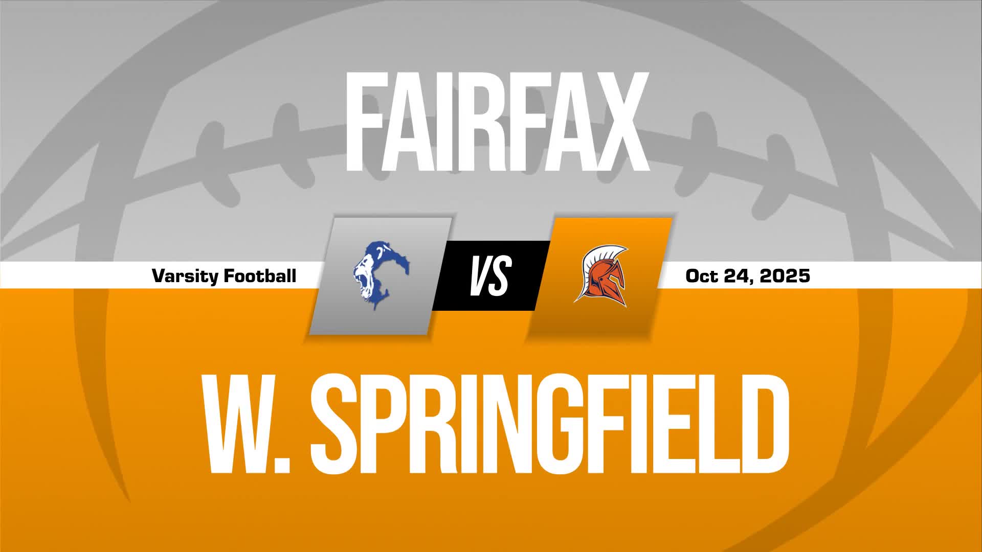 Football Game Preview: West Springfield Spartans vs. Alexandria 