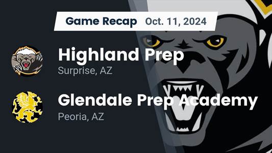 Football Recap: Glendale Prep Academy Skates Past Highland Prep with Ease