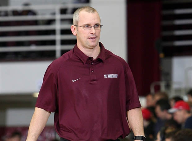 UConn head coach Dan Hurley coached at St. Benedict's Prep from 2001-10 and became the 19th coach in history to win an NCAA Tournament after coaching in high school. (Photo: Lonnie Webb)