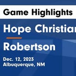 Hope Christian vs. Robertson