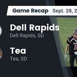 Football Game Recap: Dell Rapids vs. Tea