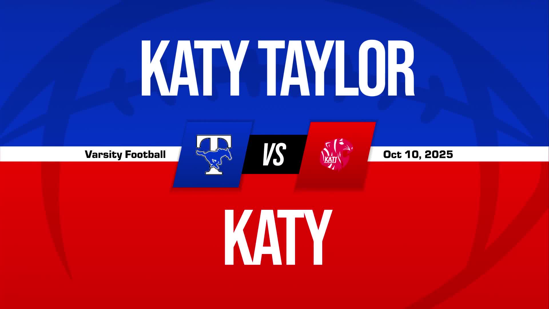 Football Game Preview: Katy Taylor Mustangs vs. Jordan Warriors + How To Watch