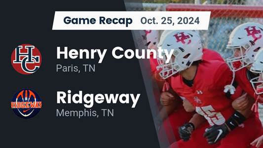 Football Recap: Ridgeway Falls Short of Dyer County in the Playo