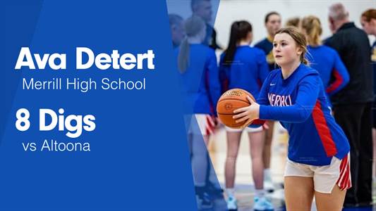 Ava Detert Game Report: vs D.C. Everest