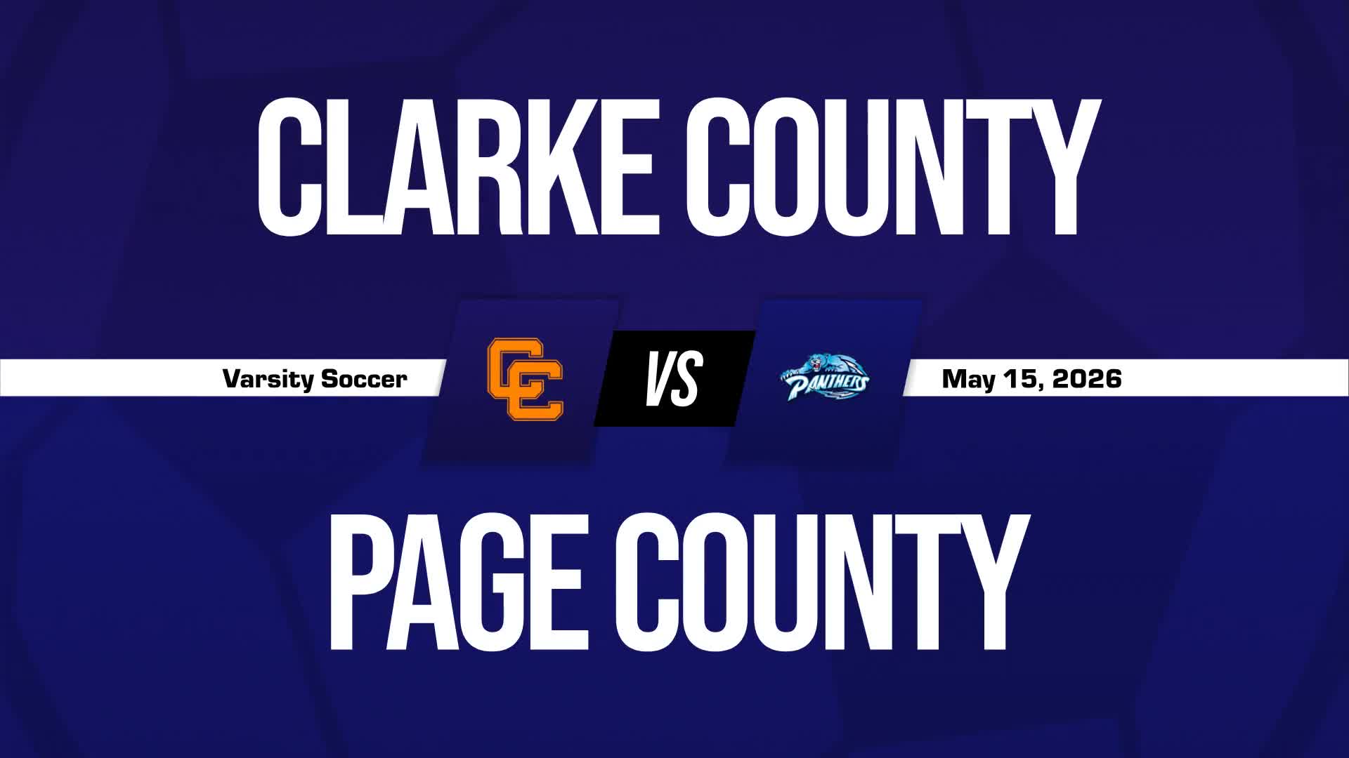 Soccer Recap: Clarke County Wins Going Away Against Page County + How To Watch