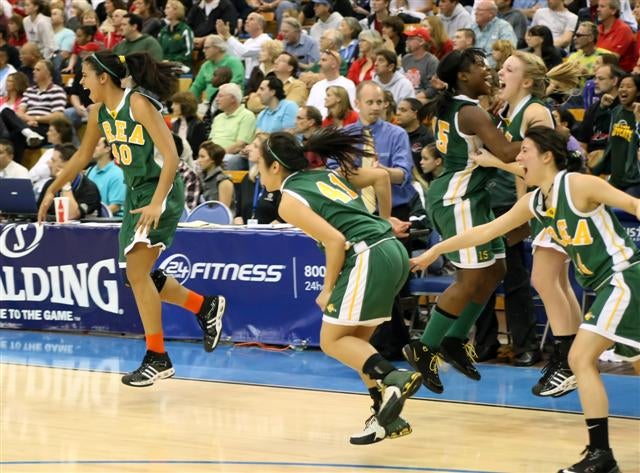 For Brea Olinda, a win over the nation's No. 1 team deserved a monumental celebration.
