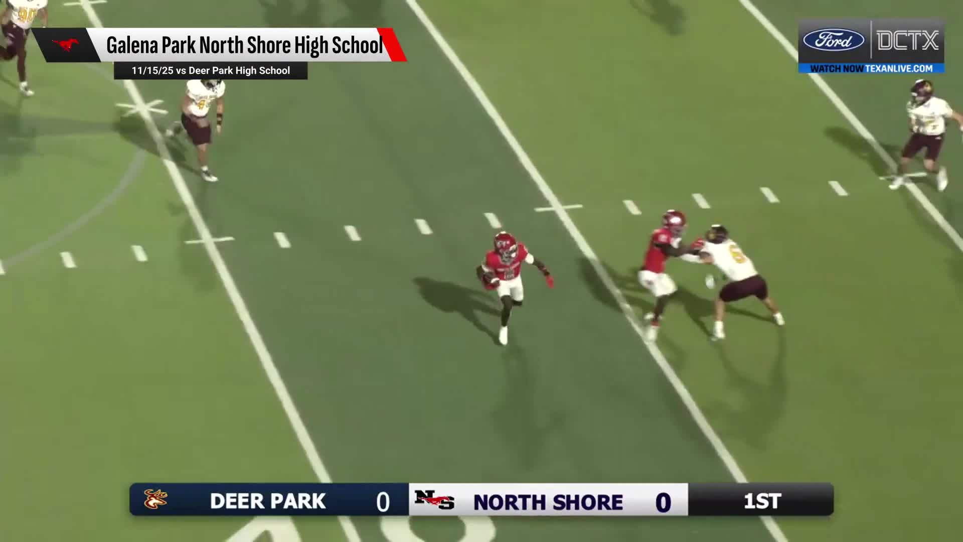 Football Recap: North Shore Has No Trouble Against Ridge Point